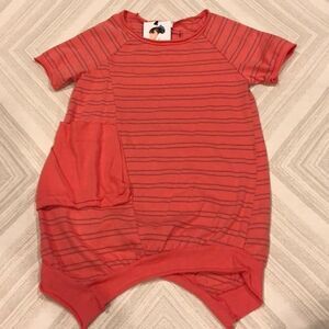 Joah Love Orange with Stripes Shirt or Dress
